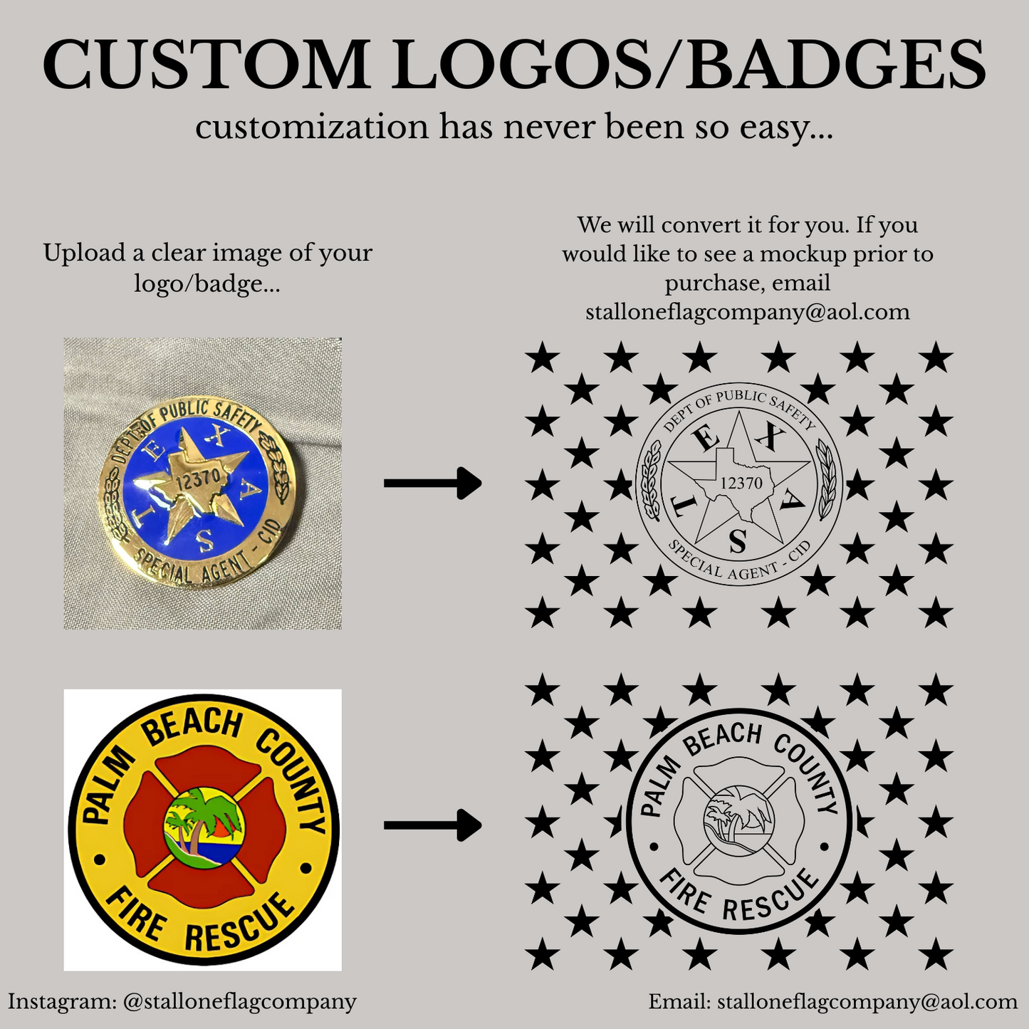 Wooden American Flag Challenge Coin Display (Red/White/Blue)